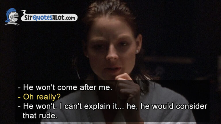 50+ Chilling The Silence of the Lambs Quotes - Sir QuotesALot